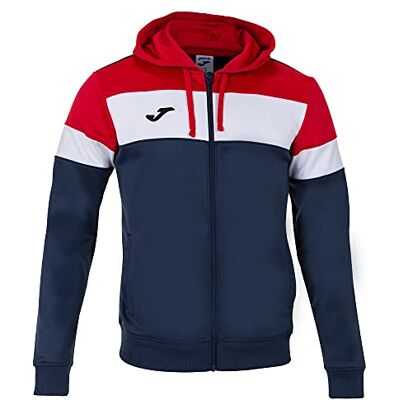 Joma Crew Iv jas met capuchon voor jongens, 1 stuk Joma Crew Iv jas met capuchon voor jongens, 1 stuk