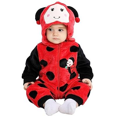 Doladola Uniseks Baby Hoodies Baby Dier Stijl Jumpsuit Baby Halloween Kleding, Ladybird Doladola Uniseks Baby Hoodies Baby Dier Stijl Jumpsuit Baby Halloween Kleding, Ladybird