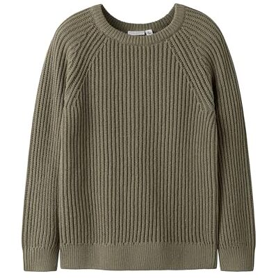 NAME IT Nkmvolly Ls Knit gebreide trui voor jongens (1 stuk) 146-152 NAME IT Nkmvolly Ls Knit gebreide trui voor jongens (1 stuk) 146-152