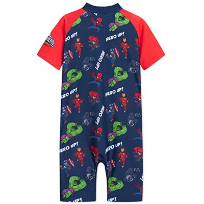Marvel Badpak voor jongens, Blauw, 7-8 jaar 7-8 jaar Marvel Badpak voor jongens, Blauw, 7-8 jaar 7-8 jaar