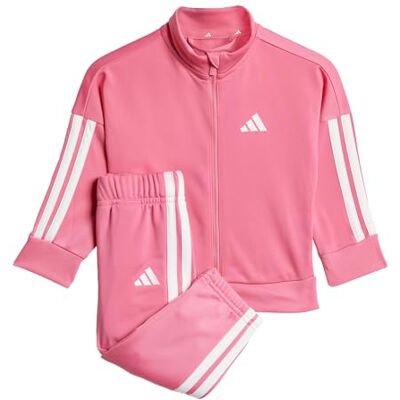 Adidas Uniseks Baby Essentials CLIMACOOL TRACKSUIT, roze fusion/wit, 0-3 maanden Adidas Uniseks Baby Essentials CLIMACOOL TRACKSUIT, roze fusion/wit, 0-3 maanden