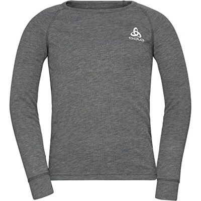 Odlo Unisex kinderen BL Top Crew Neck shirt met lange mouwen Active Warm ECO kinderen Odlo Unisex kinderen BL Top Crew Neck shirt met lange mouwen Active Warm ECO kinderen