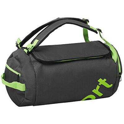 uhlsport UHL Cape Sporttas 45 cm, Veelkleurig (antraciet/neongroen), Sporttas uhlsport UHL Cape Sporttas 45 cm, Veelkleurig (antraciet/neongroen), Sporttas
