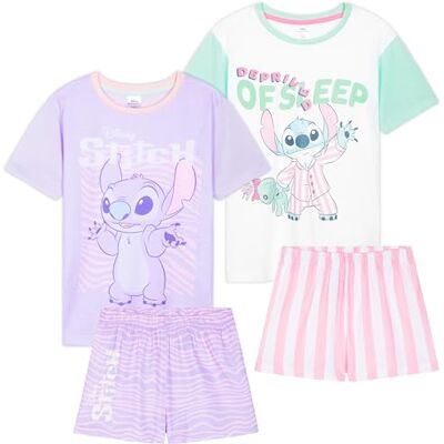 Get Trend Set van 2 pyjama's voor meisjes, pyjama, shorts, zomer, korte nachtkleding voor kinderen of jongeren, cadeau voor meisjes, Multi Stitch, 13-14 jaar 13-14 jaar Get Trend Set van 2 pyjama's voor meisjes, pyjama, shorts, zomer, korte nachtkleding voor kinderen of jongeren, cadeau voor meisjes, Multi Stitch, 13-14 jaar 13-14 jaar
