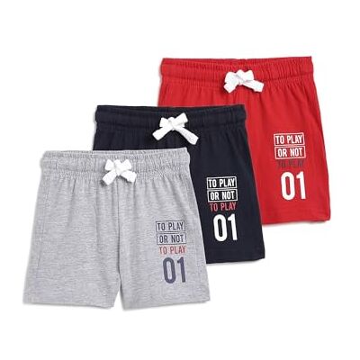 Chicco Set korte shorts van katoen, broek voor jongens, rood, 2 jaar (verpakking van 3) 2 ans Chicco Set korte shorts van katoen, broek voor jongens, rood, 2 jaar (verpakking van 3) 2 ans