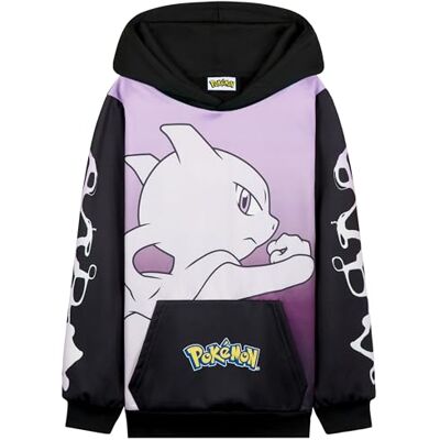 Pokémon Pokemon Sweatshirt met capuchon voor jongens, Pikachu, sweatshirt, kinderen, lang, met kangoeroezak, kleding, jongens, cadeau voor kinderen, tieners (7-8 jaar, zwart/roze Mewtwo) 7-8 jaar Pokémon Pokemon Sweatshirt met capuchon voor jongens, Pikachu, sweatshirt, kinderen, lang, met kangoeroezak, kleding, jongens, cadeau voor kinderen, tieners (7-8 jaar, zwart/roze Mewtwo) 7-8 jaar