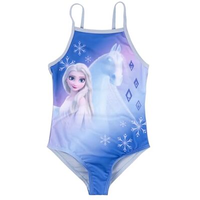 United Disney Frozen Elsa meisjes badpak blauw blauw 110 cm 116 cm, Blauw 110 cm-116 cm United Disney Frozen Elsa meisjes badpak blauw blauw 110 cm 116 cm, Blauw 110 cm-116 cm