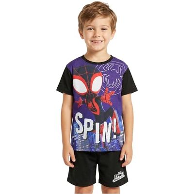 Get Trend Set van 2 pyjama's voor kinderen, jongens, zomer, pyjama, korte mouwen, nachtkleding voor kinderen, jongeren, cadeau voor jongens, Zwart/Multi Spidey, 5-6 jaar 5-6 jaar Get Trend Set van 2 pyjama's voor kinderen, jongens, zomer, pyjama, korte mouwen, nachtkleding voor kinderen, jongeren, cadeau voor jongens, Zwart/Multi Spidey, 5-6 jaar 5-6 jaar