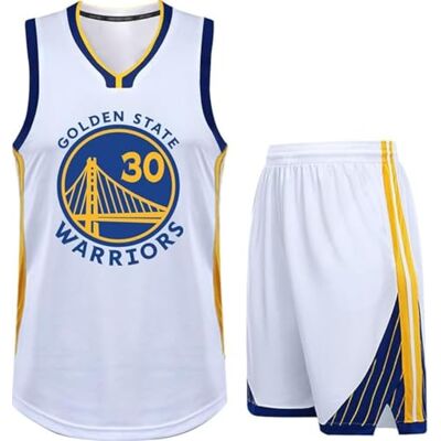 ENIXWH Basketbalshirt voor kinderen, mouwloos mesh-vest, top en shorts, zomerkledingset voor jongens van 1 tot 15 jaar (2XL (155-165 cm), wit) 2XL (155-165CM) ENIXWH Basketbalshirt voor kinderen, mouwloos mesh-vest, top en shorts, zomerkledingset voor jongens van 1 tot 15 jaar (2XL (155-165 cm), wit) 2XL (155-165CM)