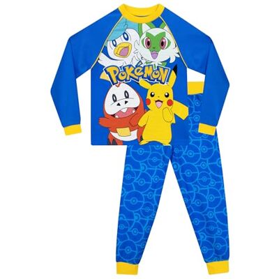 Pokémon Pokemon Pyjamaset voor jongens 8-9 jaar Pokémon Pokemon Pyjamaset voor jongens 8-9 jaar