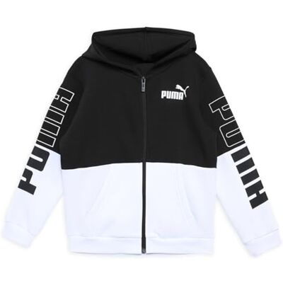 Puma Power Colorblock Fl B Hoodie voor jongens Puma Power Colorblock Fl B Hoodie voor jongens