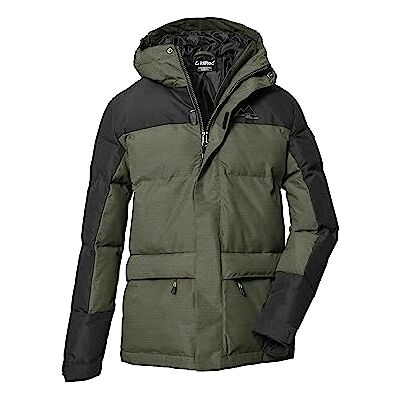 killtec Kow 156 Bys Qltd Jckt gewatteerde jas met capuchon / waterdichte winterjas voor jongens killtec Kow 156 Bys Qltd Jckt gewatteerde jas met capuchon / waterdichte winterjas voor jongens