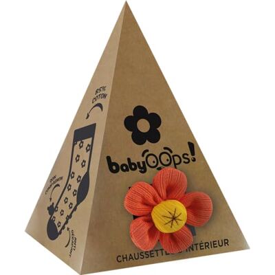 Babyoops! Babyoops Indoorsokken voor baby's van 6-24 maanden 3D-bloemendesign, comfortabel en antislip Babyoops! Babyoops Indoorsokken voor baby's van 6-24 maanden 3D-bloemendesign, comfortabel en antislip