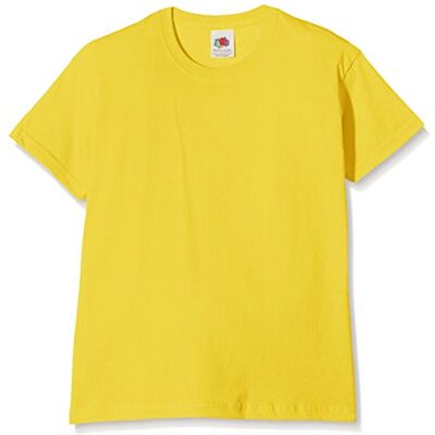 Fruit of the Loom Original uniseks T-shirt voor kinderen 116 CM, 5-6 ans Fruit of the Loom Original uniseks T-shirt voor kinderen 116 CM, 5-6 ans