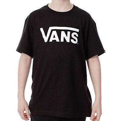 Vans Klassiek T-shirt voor jongens, Zwart Wit Y28 XL Vans Klassiek T-shirt voor jongens, Zwart Wit Y28 XL