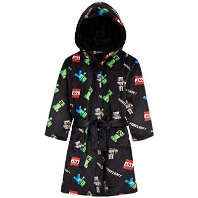 Minecraft Peignoir Robe de chambre Garçon (lot de 1) 7-8 jaar Minecraft Peignoir Robe de chambre Garçon (lot de 1) 7-8 jaar