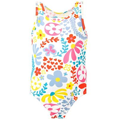 Harry Bear Badpak Flower Power Meisjes, Meerkleurig 6-7 ans Harry Bear Badpak Flower Power Meisjes, Meerkleurig 6-7 ans