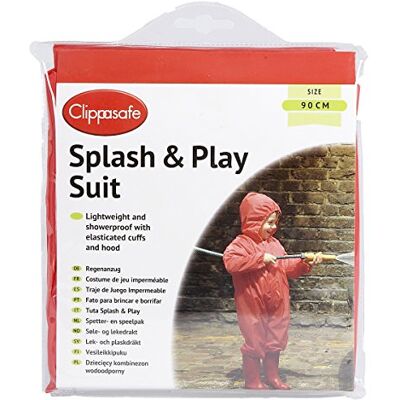 Clippasafe Red Splash & Play waterdichte kleding 90 cm Clippasafe Red Splash & Play waterdichte kleding 90 cm