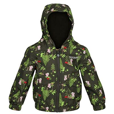 Regatta Peppa Pig kinderjack Muddy Puddles gevoerd Regatta Peppa Pig kinderjack Muddy Puddles gevoerd