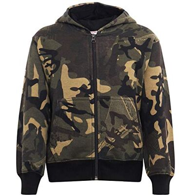 A2Z 4 Kids Hoodie met rits voor meisjes 11-12 ans A2Z 4 Kids Hoodie met rits voor meisjes 11-12 ans