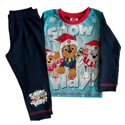 Paw Patrol Feestelijke kerstpyjama voor jongens 3-4 jaar Paw Patrol Feestelijke kerstpyjama voor jongens 3-4 jaar
