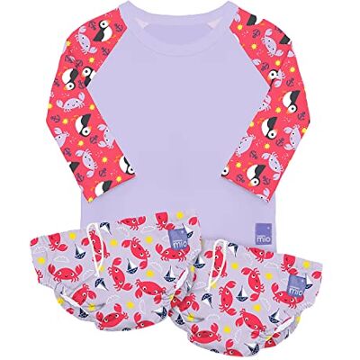 Mitac , Badpak, 2 lagen en 1 x anti-uv baby T-shirt, zonwering UPF40+, voor baby's en peuters, schattig 2, XL (2 jaar en +) Mitac , Badpak, 2 lagen en 1 x anti-uv baby T-shirt, zonwering UPF40+, voor baby's en peuters, schattig 2, XL (2 jaar en +)