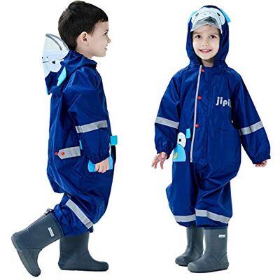 Baogaier Waterdichte regenkleding voor kinderen, regenpak, poncho, ademend, lange mouwen, kinderkleding, uniseks, meisjes, jongens, 1-7 jaar 2-4 ans Baogaier Waterdichte regenkleding voor kinderen, regenpak, poncho, ademend, lange mouwen, kinderkleding, uniseks, meisjes, jongens, 1-7 jaar 2-4 ans