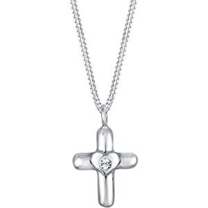 Elli Halsketting voor kinderen, hanger van filigraan met kristallen van 925 sterling zilver Elli Halsketting voor kinderen, hanger van filigraan met kristallen van 925 sterling zilver