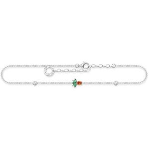 Thomas Sabo , Enkelbandje sterling zilver 925 zirkonia dames zilver één maat AK0022-166-7-L27V One Size zilver zirkonia, one size, zilverkleurig, zirkonia Thomas Sabo , Enkelbandje sterling zilver 925 zirkonia dames zilver één maat AK0022-166-7-L27V One Size zilver zirkonia, one size, zilverkleurig, zirkonia