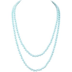 BABEYOND Mode Stijl Imitatie Parel Ketting Lange Valse Kralen Ketting voor Bruiloft Verloving 140 cm, Kunststof, Parel BABEYOND Mode Stijl Imitatie Parel Ketting Lange Valse Kralen Ketting voor Bruiloft Verloving 140 cm, Kunststof, Parel