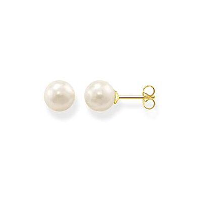 Thomas Sabo Oorbellen met parels van 925 sterling zilver H1431, Eén maat, Sterling zilver, Niet van toepassing Thomas Sabo Oorbellen met parels van 925 sterling zilver H1431, Eén maat, Sterling zilver, Niet van toepassing