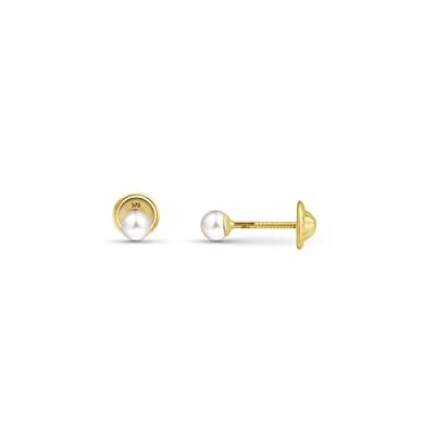 Amberta Allure Damesoorbellen met kweekparels van 9 karaat goud Amberta Allure Damesoorbellen met kweekparels van 9 karaat goud