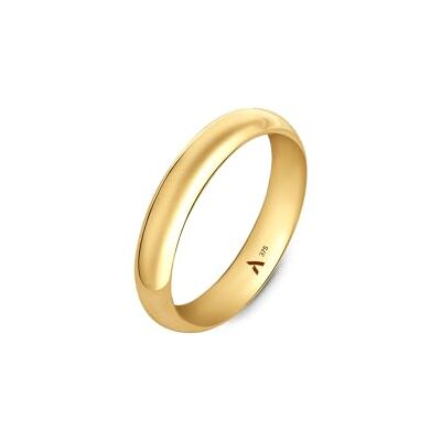Amberta Allure Uniseks trouwring van 9 karaat geelgoud, Geelgoud, Geen edelsteen Amberta Allure Uniseks trouwring van 9 karaat geelgoud, Geelgoud, Geen edelsteen