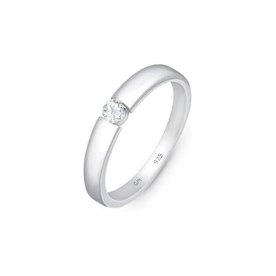 Amberta Damesring van 925 sterling zilver met zirkonia, solitaire ring voor dames, zilveren ring met zirkonia, verlovingsringen voor dames, Kubieke zirkonia Amberta Damesring van 925 sterling zilver met zirkonia, solitaire ring voor dames, zilveren ring met zirkonia, verlovingsringen voor dames, Kubieke zirkonia