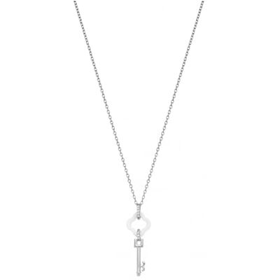 Ceranity Halsketting met hanger – zilver 925 – zirkonia – 45 cm – 1-72/0056-B, keramiek, zirkonia, keramiek, zirkonia Ceranity Halsketting met hanger – zilver 925 – zirkonia – 45 cm – 1-72/0056-B, keramiek, zirkonia, keramiek, zirkonia