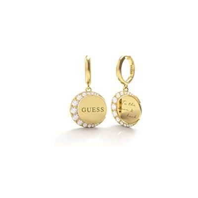 GUESS JEWELLERY MOON PHASES oorbellen (JUBE01191JWYGT / JUBE01192JWRHT), Eén maat, Metaal, is geen edelsteen GUESS JEWELLERY MOON PHASES oorbellen (JUBE01191JWYGT / JUBE01192JWRHT), Eén maat, Metaal, is geen edelsteen