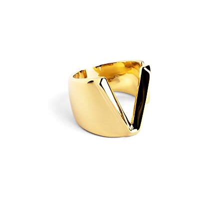 SINGULARU Gepersonaliseerde letterring met goud massieve ring verstelbaar messing met 18 karaat verguld oppervlak Eén maat damessieraden Gemaakt in Spanje, Talla Unica, edelmetalen, goudkleurig, niet toepasbaar SINGULARU Gepersonaliseerde letterring met goud massieve ring verstelbaar messing met 18 karaat verguld oppervlak Eén maat damessieraden Gemaakt in Spanje, Talla Unica, edelmetalen, goudkleurig, niet toepasbaar