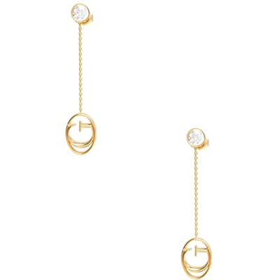 GUESS Oorbellen JEWELLERY ICONIC (JUBE01040JWRHT / JUBE01040JWYGT), Única, niet-edelmetaal, geen edelstenen GUESS Oorbellen JEWELLERY ICONIC (JUBE01040JWRHT / JUBE01040JWYGT), Única, niet-edelmetaal, geen edelstenen
