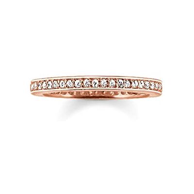 Thomas Sabo Ring, sterling zilver 925, zirkonia, T54, TR1983-416-14-54, zilver, zirkonia, maat 54, TR1983-416-14-54, zilver, zirkonia, zilverkleurig, zirkonia Thomas Sabo Ring, sterling zilver 925, zirkonia, T54, TR1983-416-14-54, zilver, zirkonia, maat 54, TR1983-416-14-54, zilver, zirkonia, zilverkleurig, zirkonia