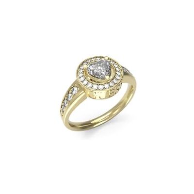 GUESS ANILLO Ring M'AMA NIET M'AMA Kleur: Oro/Maat: 54,00 GUESS ANILLO Ring M'AMA NIET M'AMA Kleur: Oro/Maat: 54,00