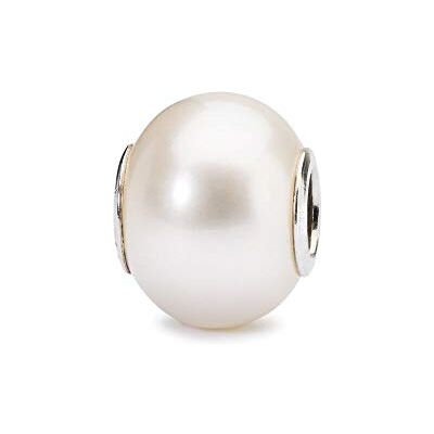 TROLLBEADS Witte parel TAGBE-00085 TROLLBEADS Witte parel TAGBE-00085