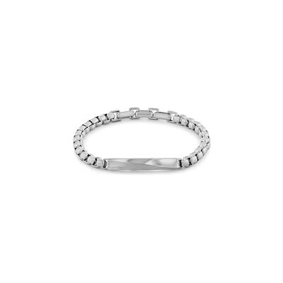Calvin Bracelet plaque ID pour homme en acier inoxydable Calvin Bracelet plaque ID pour homme en acier inoxydable