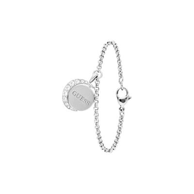 GUESS Dameshanger voor armband met plating armbanden staal goud 18,50 cm, Gelegeerd staal, Kristal GUESS Dameshanger voor armband met plating armbanden staal goud 18,50 cm, Gelegeerd staal, Kristal