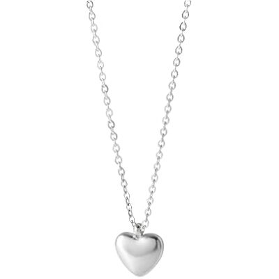 Kritz Halsketting voor dames, hart, verguld of verzilverd, van roestvrij staal, met twee verweven harten, liefde, vriendschap, met verstelbare ketting, sieraden, geschenken voor dames, Standaard Kritz Halsketting voor dames, hart, verguld of verzilverd, van roestvrij staal, met twee verweven harten, liefde, vriendschap, met verstelbare ketting, sieraden, geschenken voor dames, Standaard