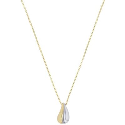 amor Ketting (met hanger) van 925 sterling zilver voor dames, halsketting geleverd in geschenkdoos, 45, sterling zilver, glas amor Ketting (met hanger) van 925 sterling zilver voor dames, halsketting geleverd in geschenkdoos, 45, sterling zilver, glas
