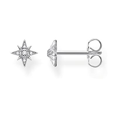 Thomas Sabo eenvoudige ster oorbellen sterling zilver 925 H2144-051-14 Thomas Sabo eenvoudige ster oorbellen sterling zilver 925 H2144-051-14