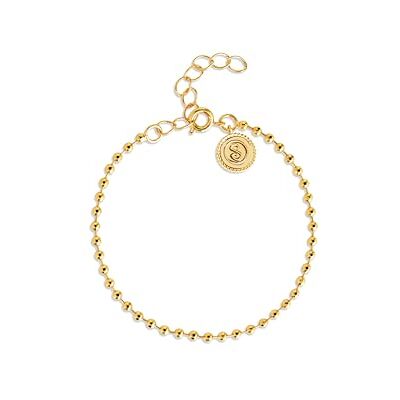 SINGULARU Armband met parelketting – dubbele armband van messing met 18 Kt of rhodium verguld – natuurlijke parels – kettinglengte 18,5 cm – damessieraden – verschillende afwerkingen, Geelgoud SINGULARU Armband met parelketting – dubbele armband van messing met 18 Kt of rhodium verguld – natuurlijke parels – kettinglengte 18,5 cm – damessieraden – verschillende afwerkingen, Geelgoud