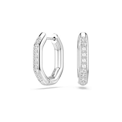Swarovski Dextera Octagon Collection Earrings, Eén maat, Messing kristal, Kristal Swarovski Dextera Octagon Collection Earrings, Eén maat, Messing kristal, Kristal