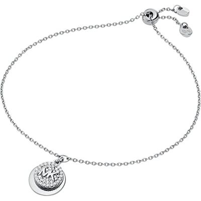 Michael Kors Premium armband van sterling zilver, zilverkleurig, met voor dames MKC1514AN040, sterling zilver, Sterling zilver Michael Kors Premium armband van sterling zilver, zilverkleurig, met voor dames MKC1514AN040, sterling zilver, Sterling zilver