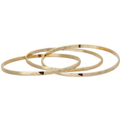 GUESS Armband "Basic" goud 3 stuks GUESS Armband "Basic" goud 3 stuks